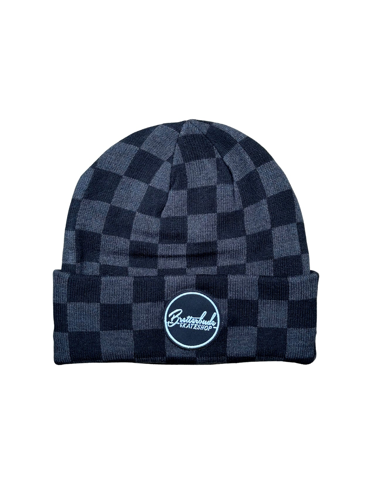 Bude "Checkerboard" Beanie Black/Grey