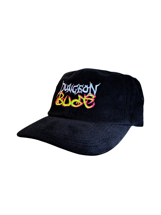 Dungeon x Bude "Heilige Bratwurst" Cord Cap Black