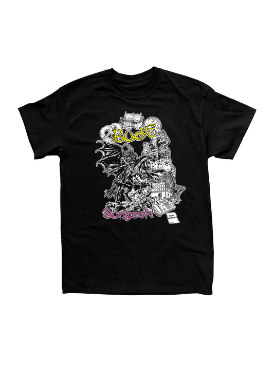 Dungeon x Bude T-Shirt "Heilige Bratwurst" Black