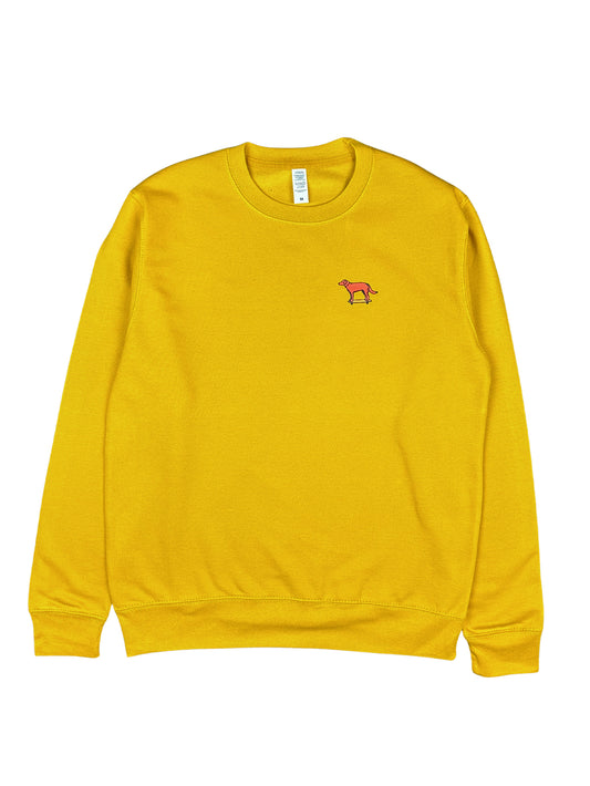 Bretterbude Sweater "Gassi" Mustard