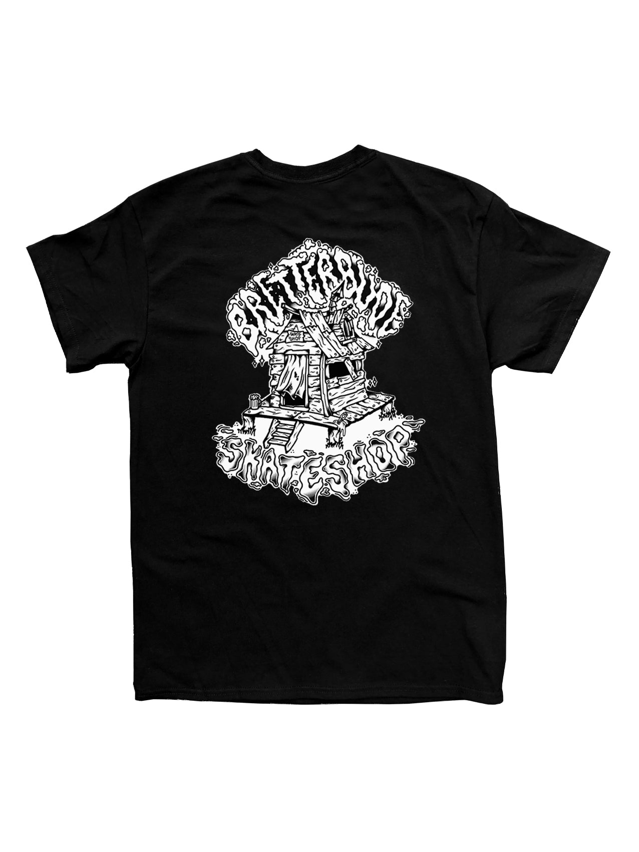 Bretterbude T-Shirt "Skateshop Day" Black