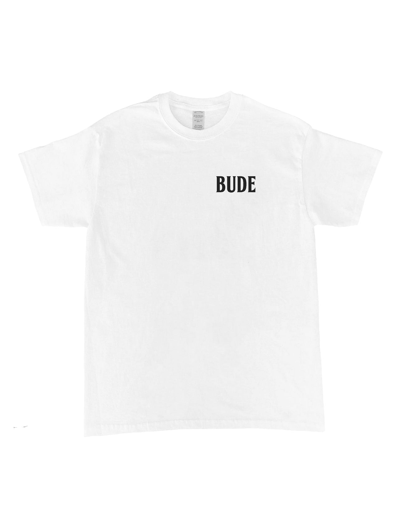 Bude T-Shirt "Skateshop Day Shop" White