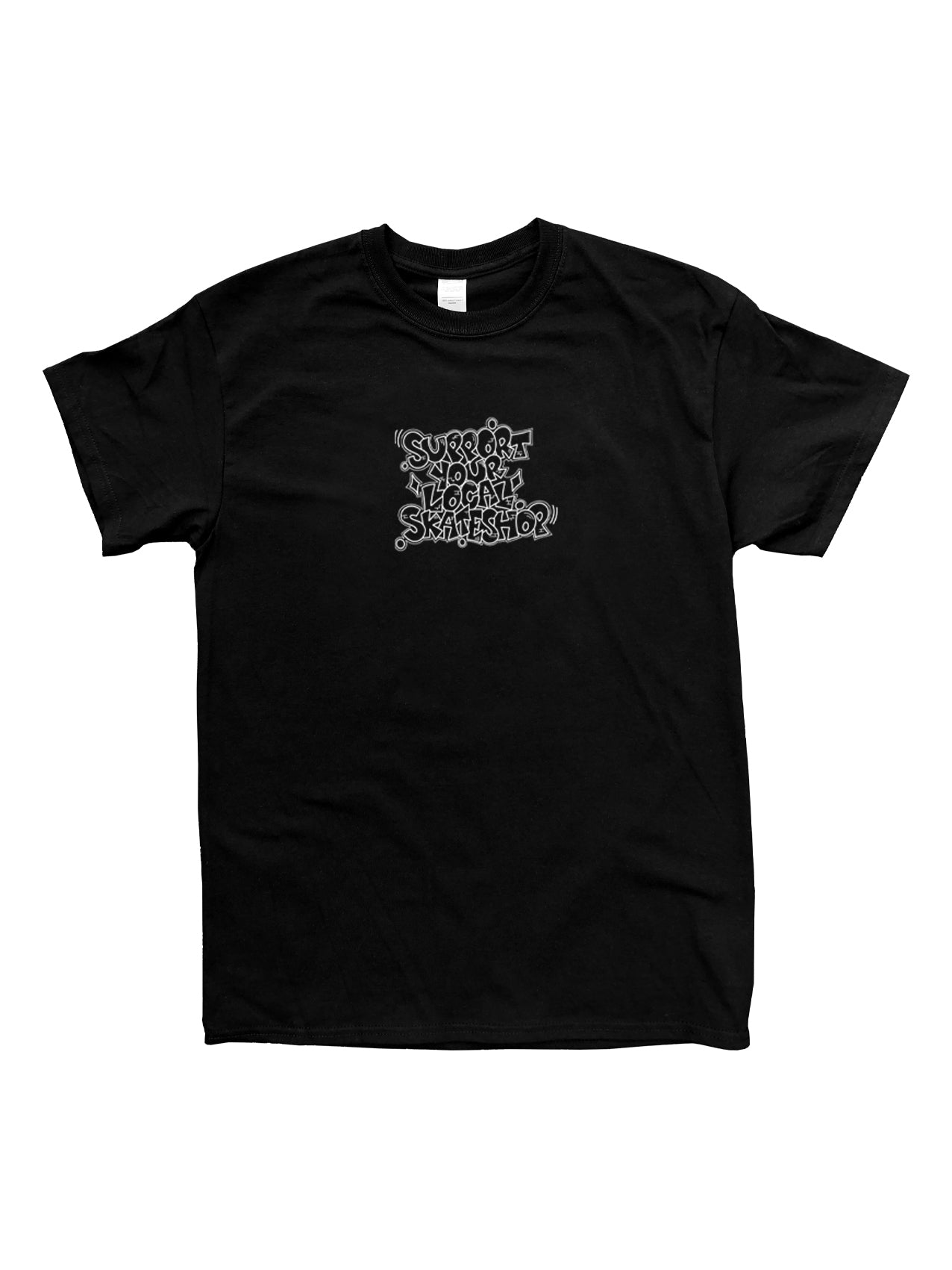 Bretterbude Support T-Shirt "Skateshop Day" Black