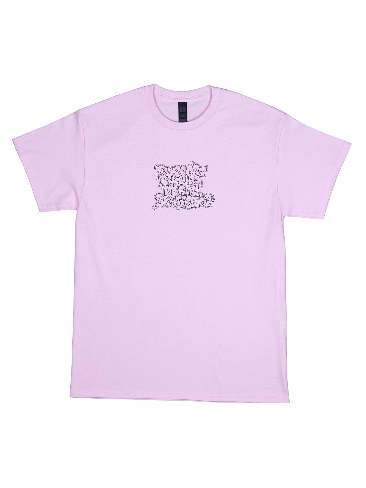 Bretterbude Support T-Shirt "Skateshop Day" Light Pink