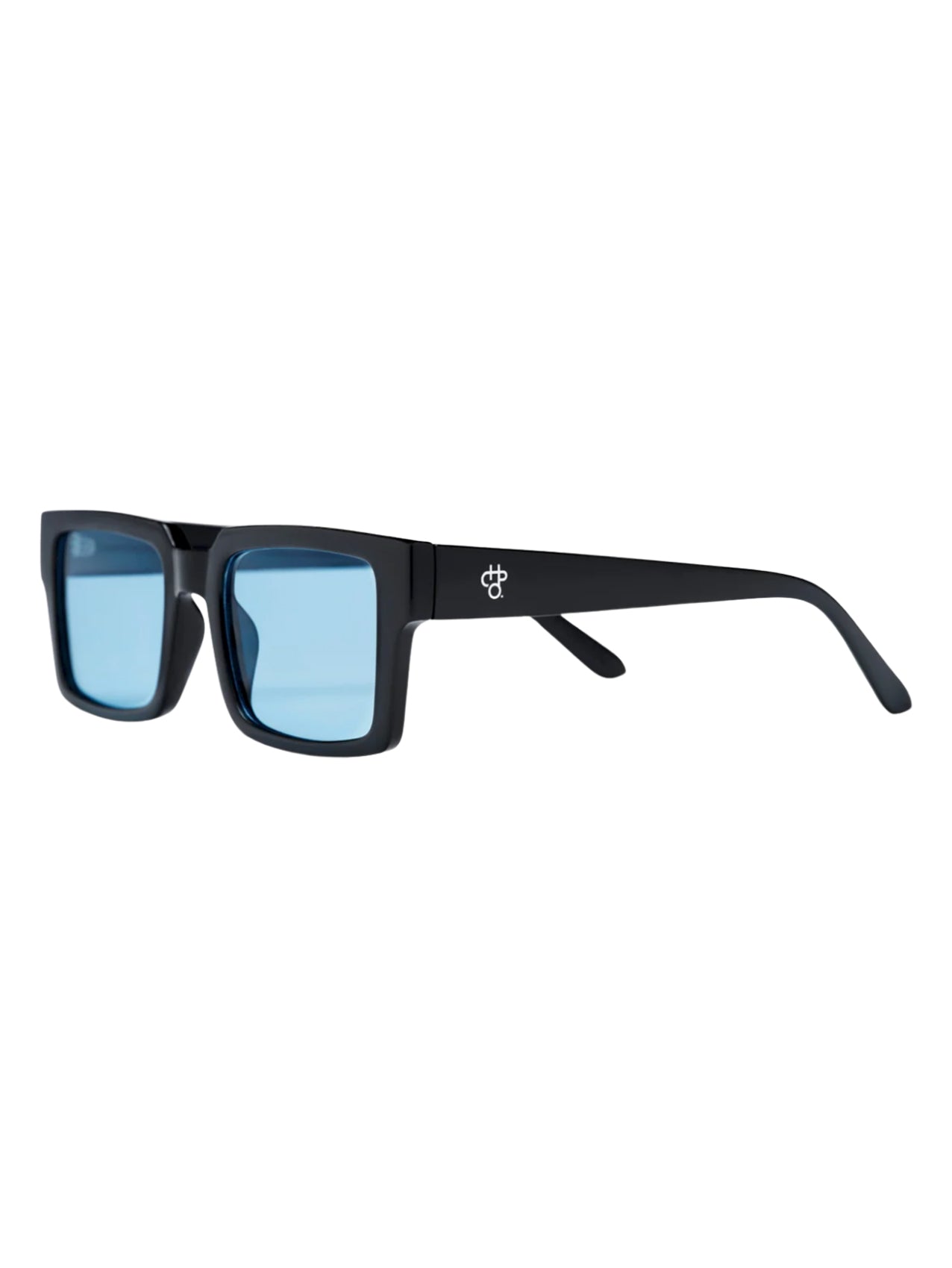 CHPO "Stellar" Shiny Black Sunglasses
