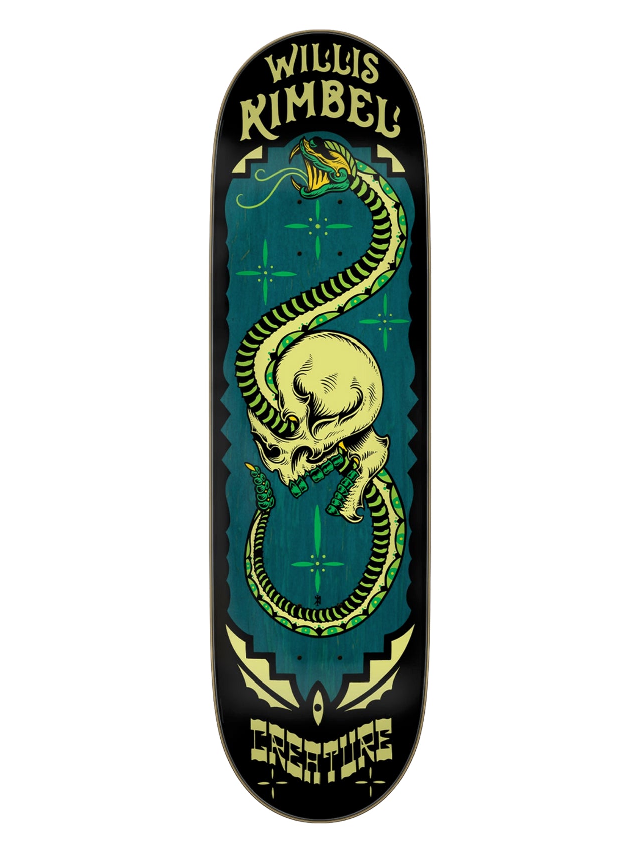 Creature Skateboards Willis Kimbel "Take Warning" 8.88"