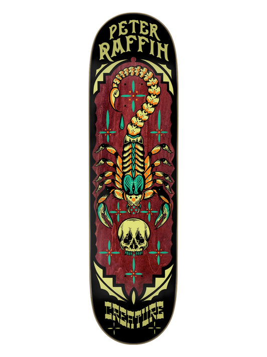 Creature Skateboards Peter Raffin "Take Warning" 8.5"