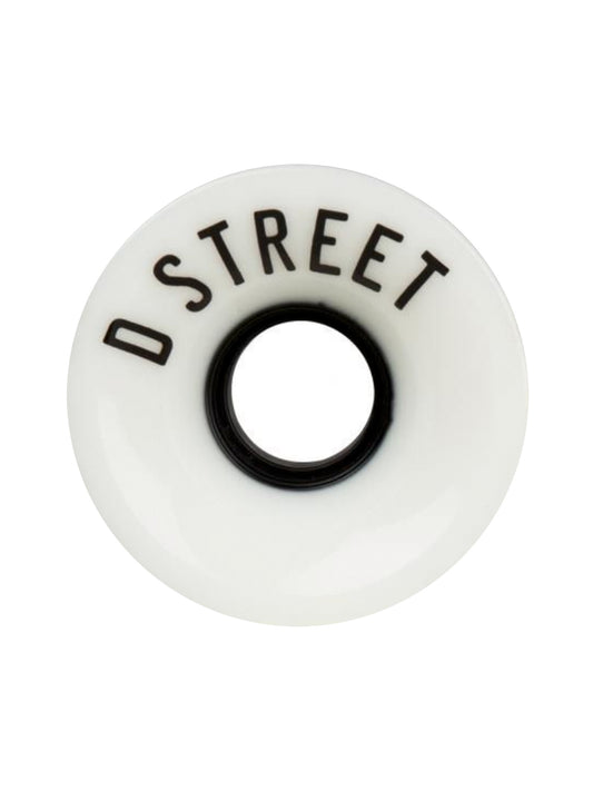 D-Street Cruiser Wheels "59 Cent" White 59mm/78a