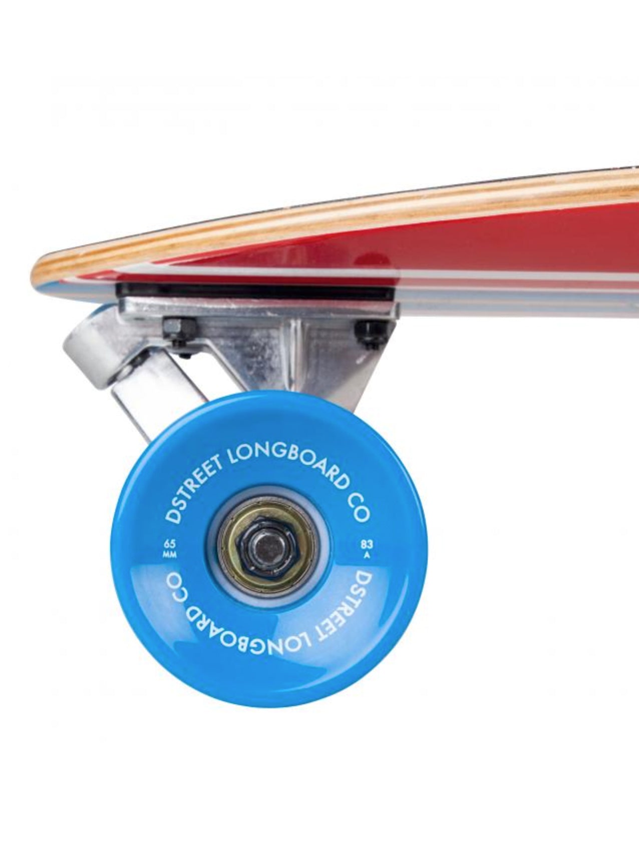 D-Street "Pintail" Longboard Red