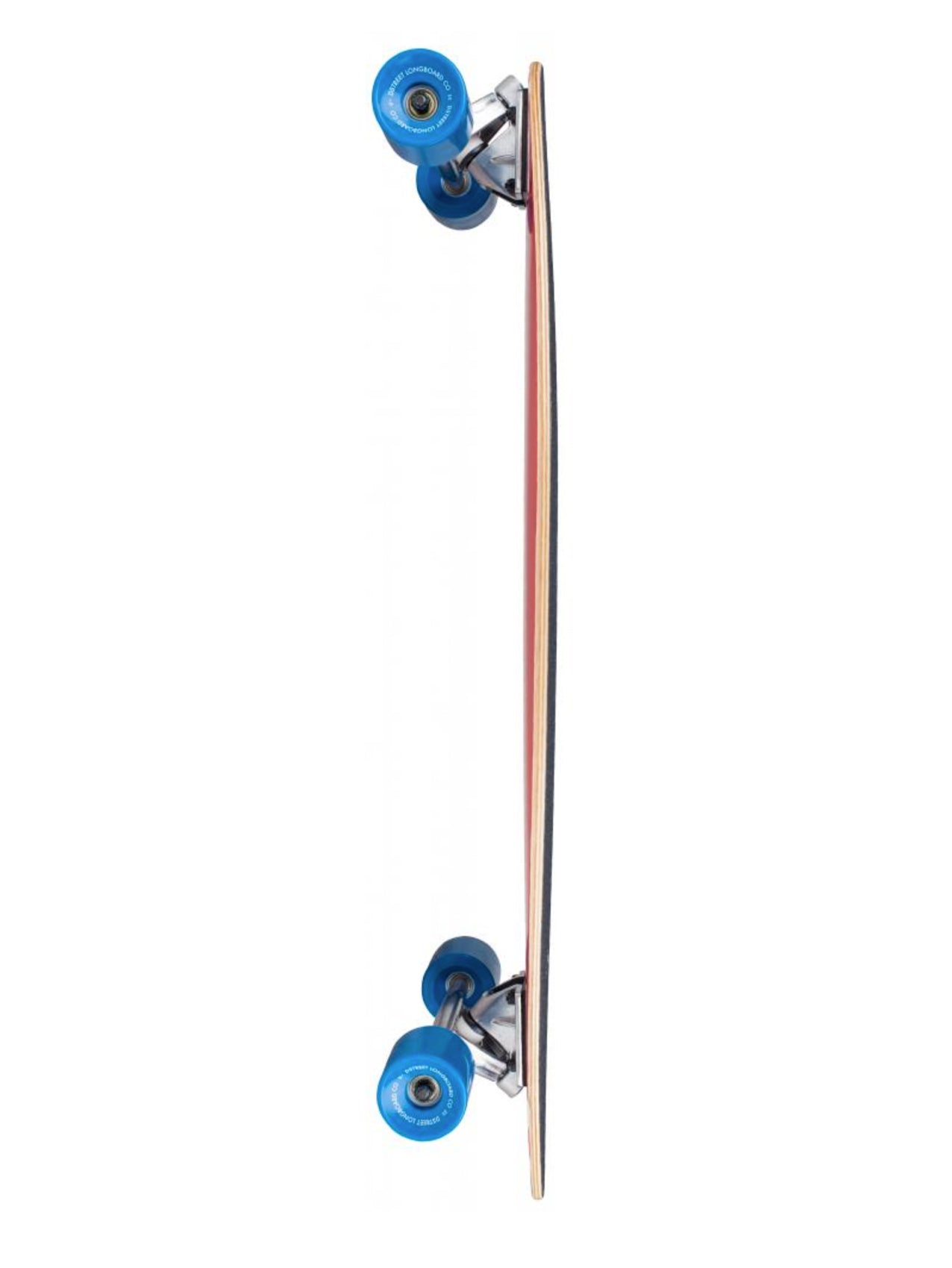 D-Street "Pintail" Longboard Red