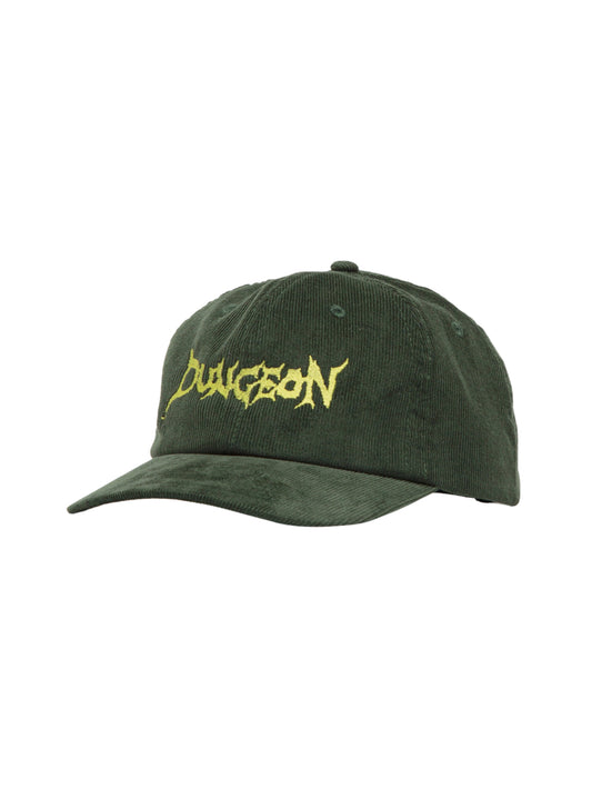 Dungeon "Olive Cord" Logo Cap