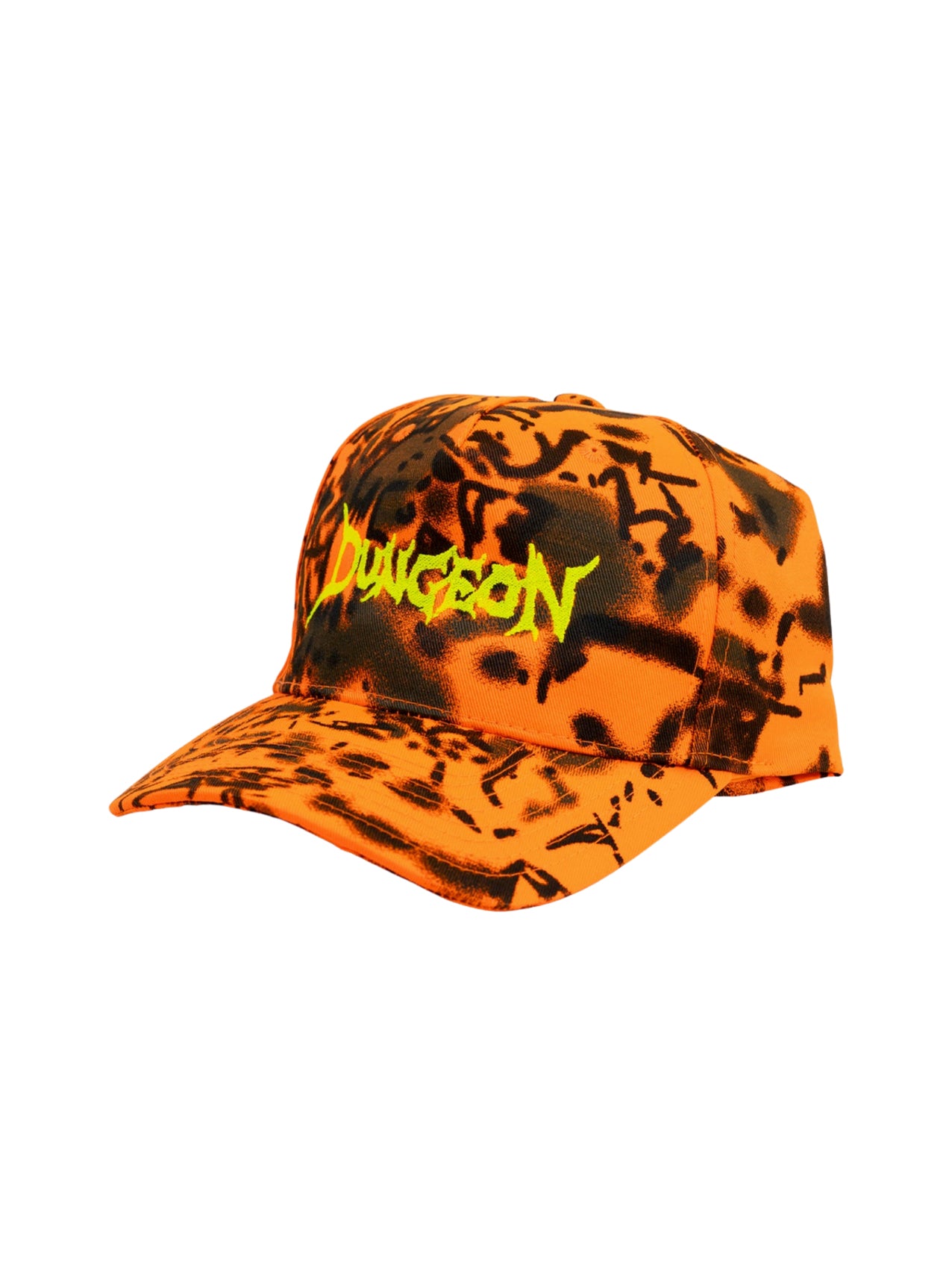 Dungeon "Logo Canvas Forest Camo" Orange Cap (Kopie)