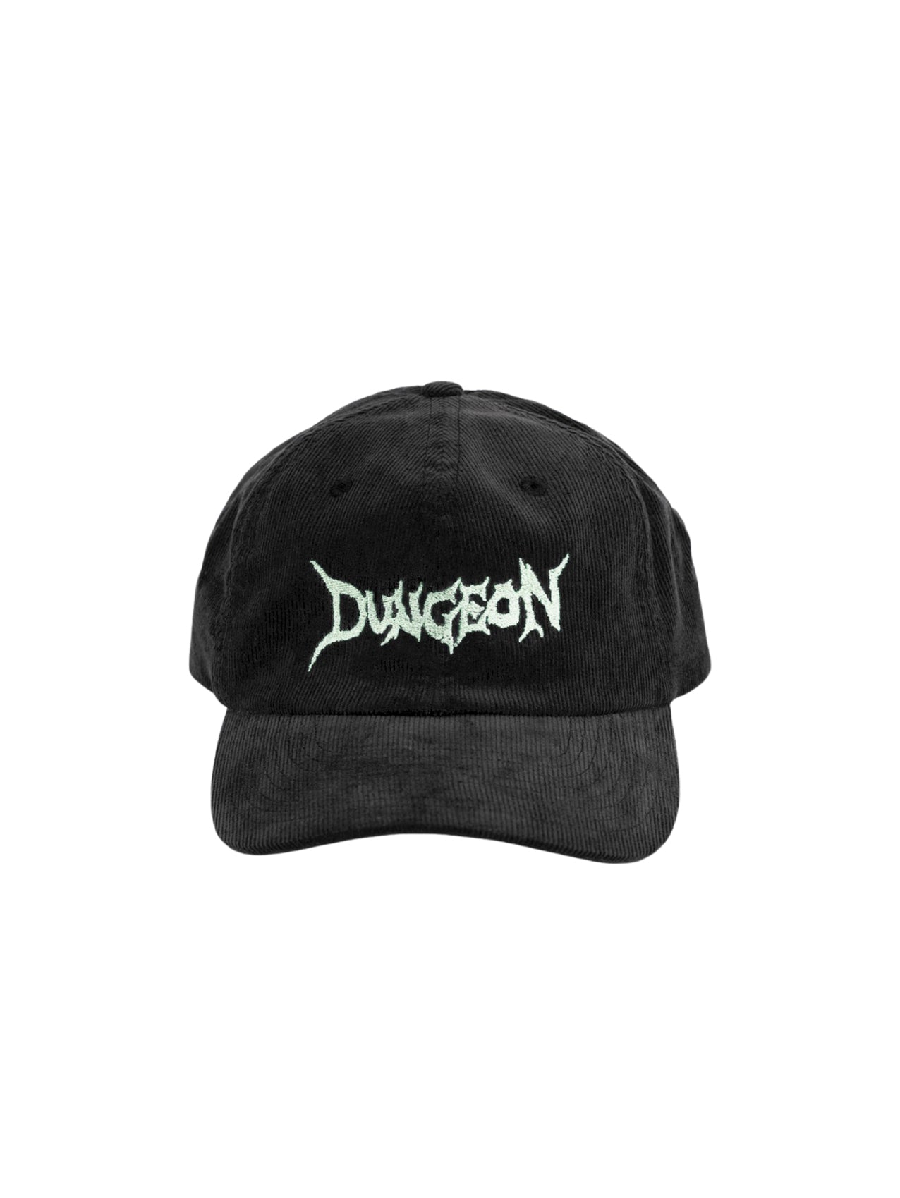Dungeon "Logo" Cord Cap Black