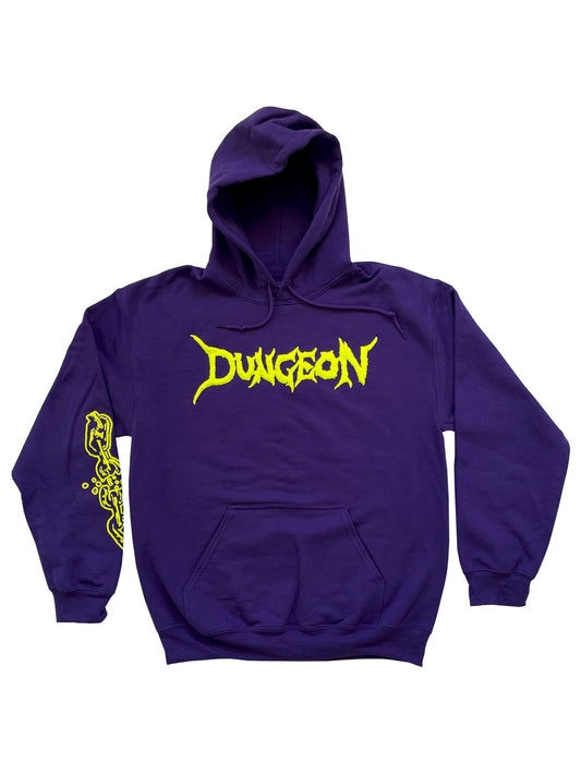 Dungeon "Break the Chain" Logo Hoodie Purple