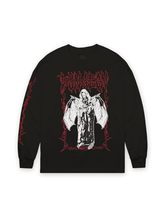 Dungeon "Grim Wings Sword" Longsleeve Black