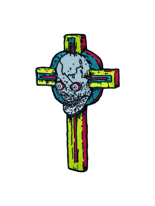 Dungeon Patch "Skull Cross" Embroidered