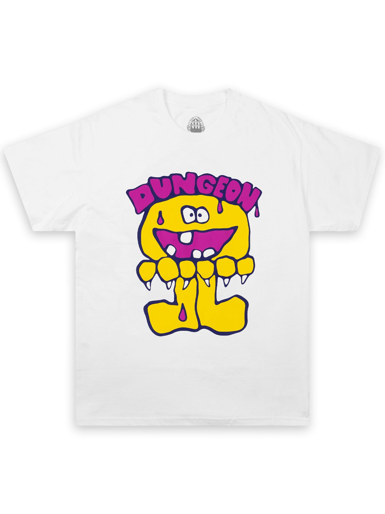 Dungeon T-Shirt "James Jarvis Monster" White