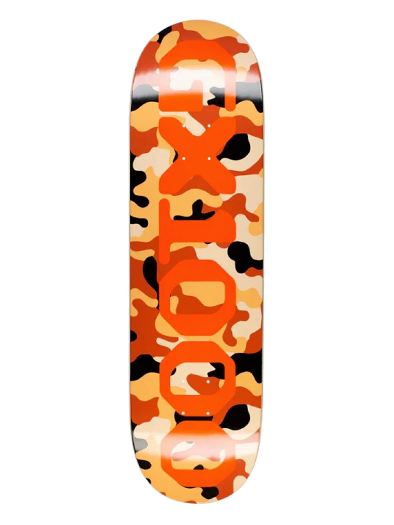 GX1000 Skateboards "OG Logo Camo" Orange 8.75"