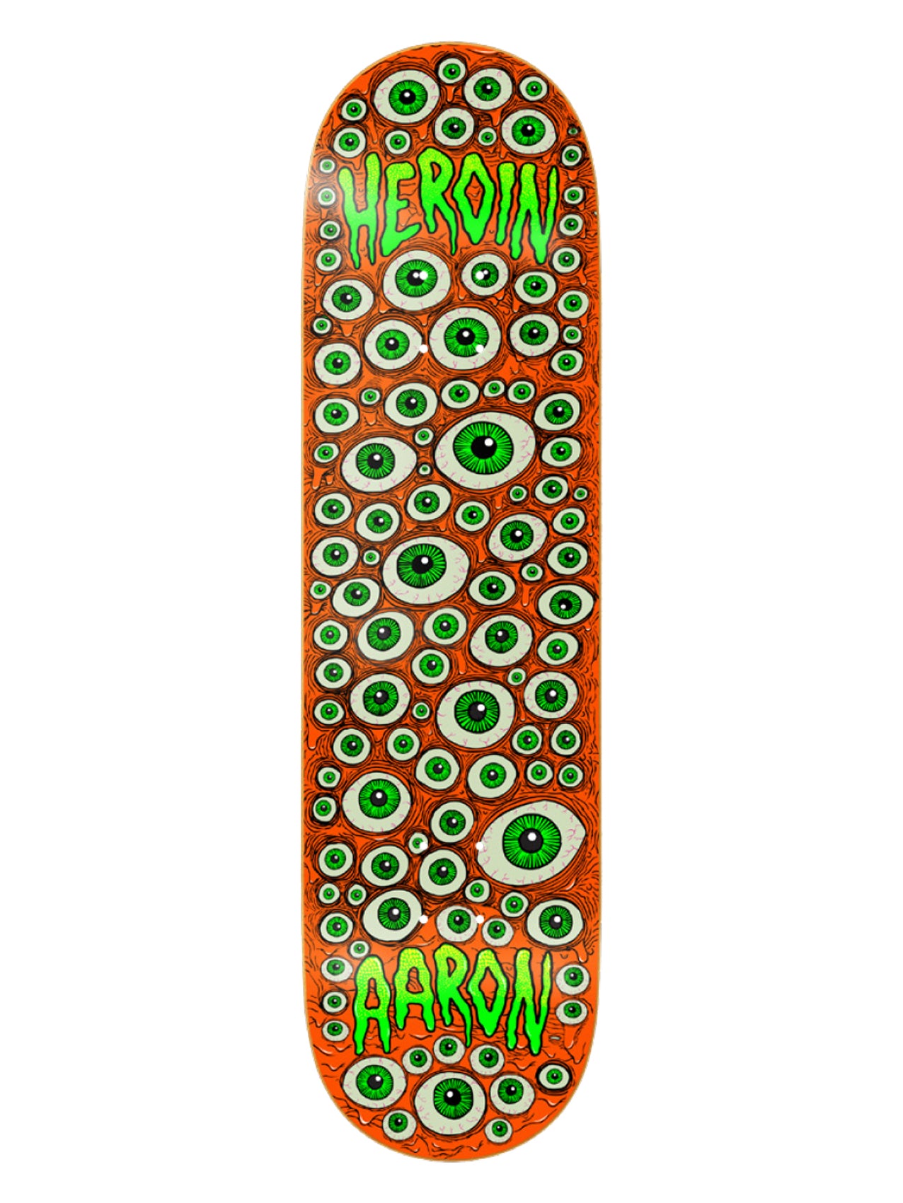 Heroin Skateboards Aaron Wilson "Eyes" 8.75″