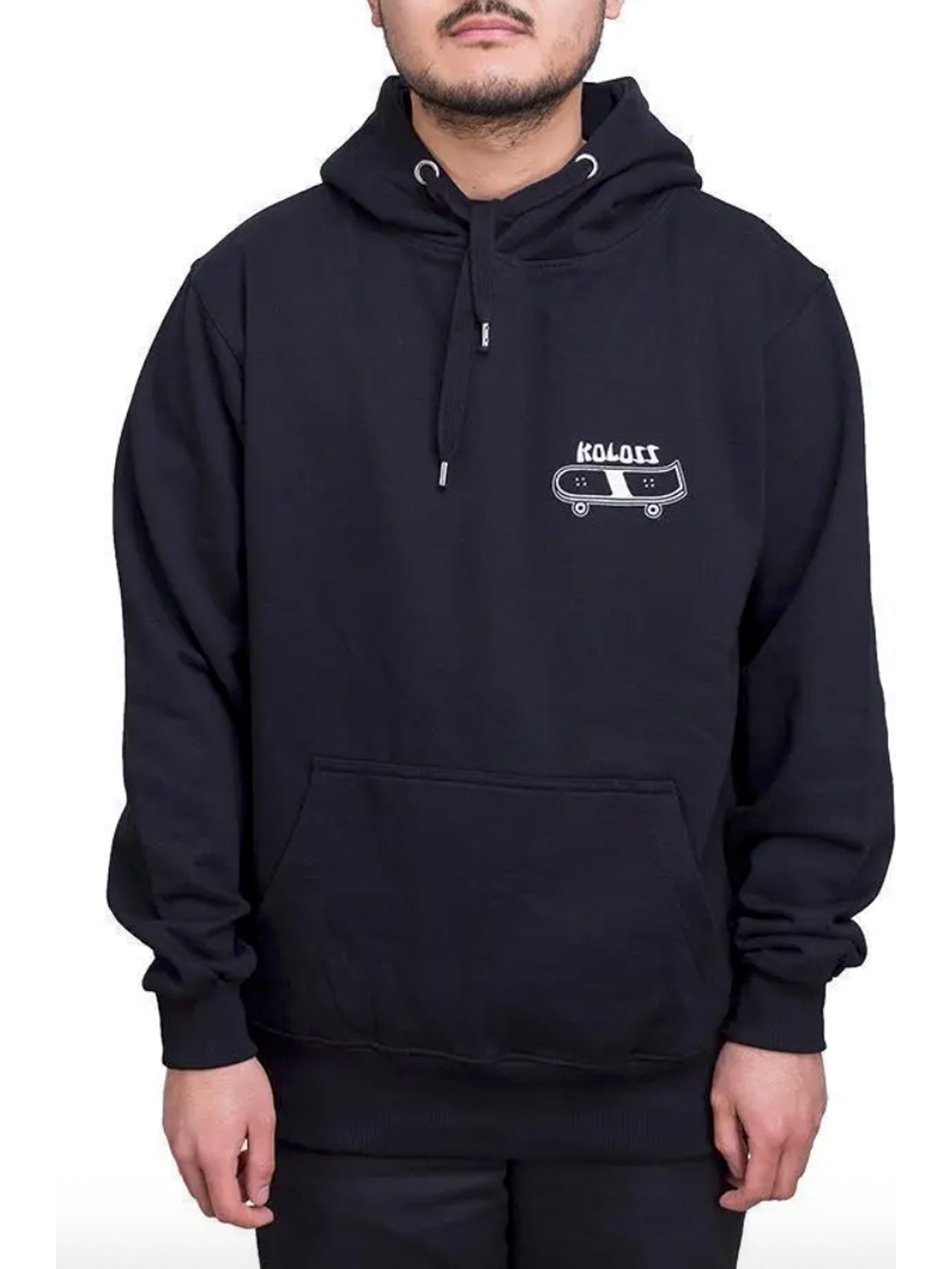 Koloss Skateboards "Rollbrett" Hoodie Black