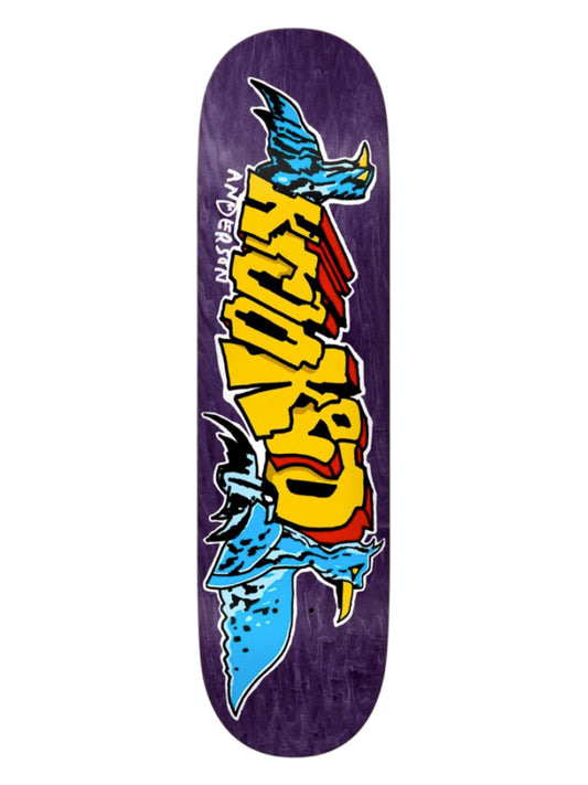 Krooked Skateboards Mike Anderson "Raptors" 8.38"