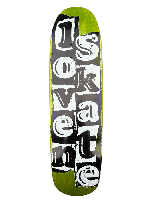 LoveNskate Skateboard "Tear Logo" 9.0"