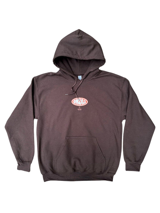 Omega Skatepark Hoodie "30YRS" Brown