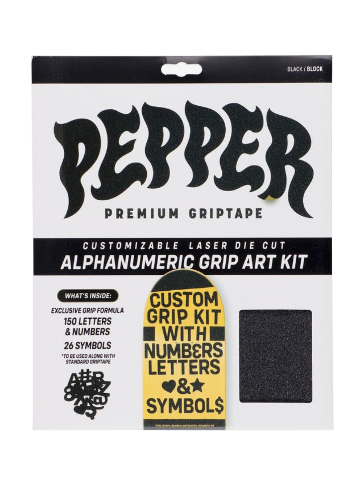 Pepper Griptape "G5 Alpha Numeric"
