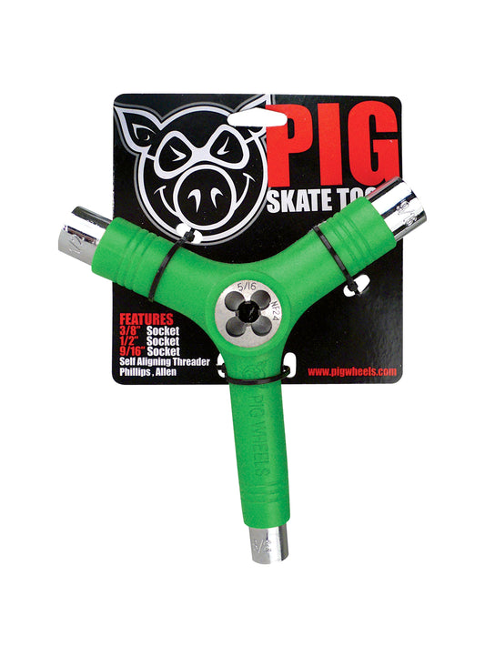 Pig Wheels Tool Green