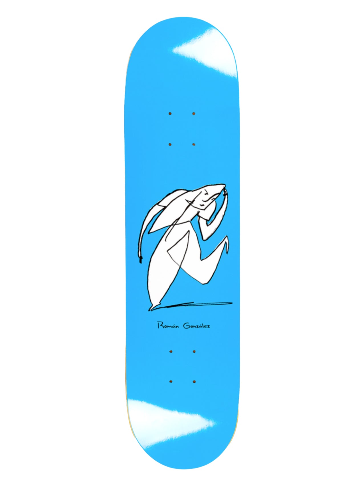 Polar Skate Co. Roman Gonzalez "Stay In Motion"  8.125" Blue