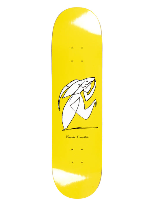 Polar Skate Co. Roman Gonzalez "Stay In Motion"  8.25" Yellow