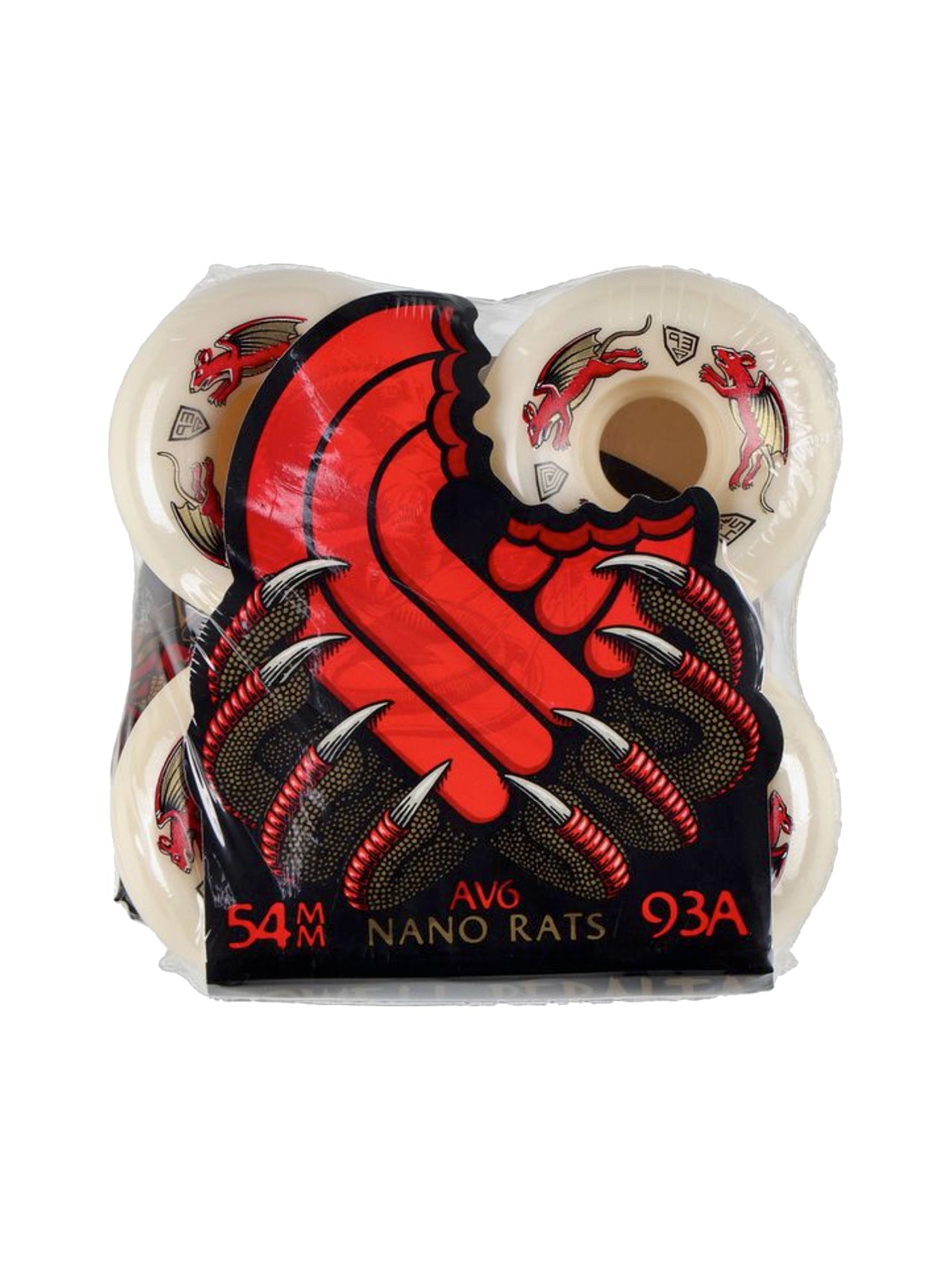 Powell Peralta "Dragon Nano Rats AV6" Wheels 54mm/93a