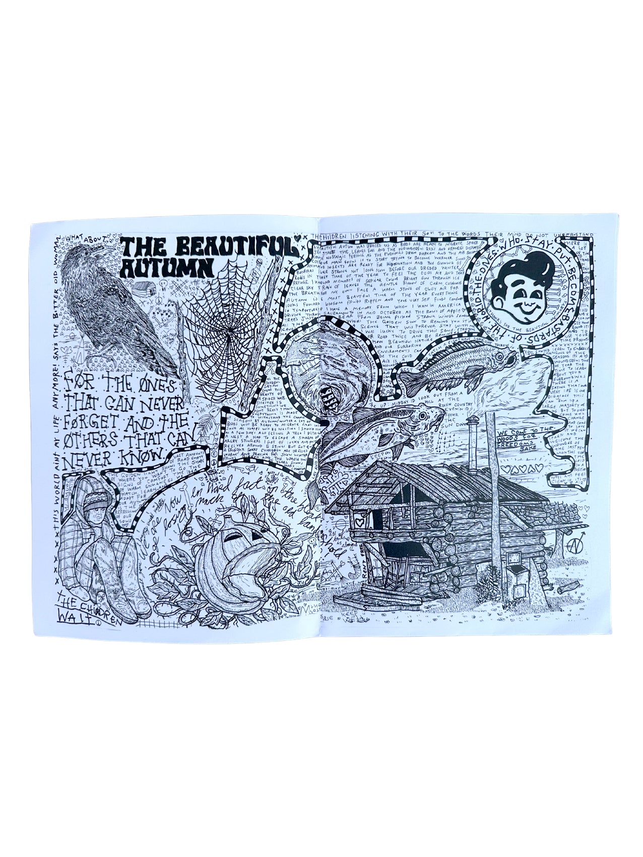 Craig "Questions" Scott  "We Are Full Of A Nowhere To Go Desire" Zine