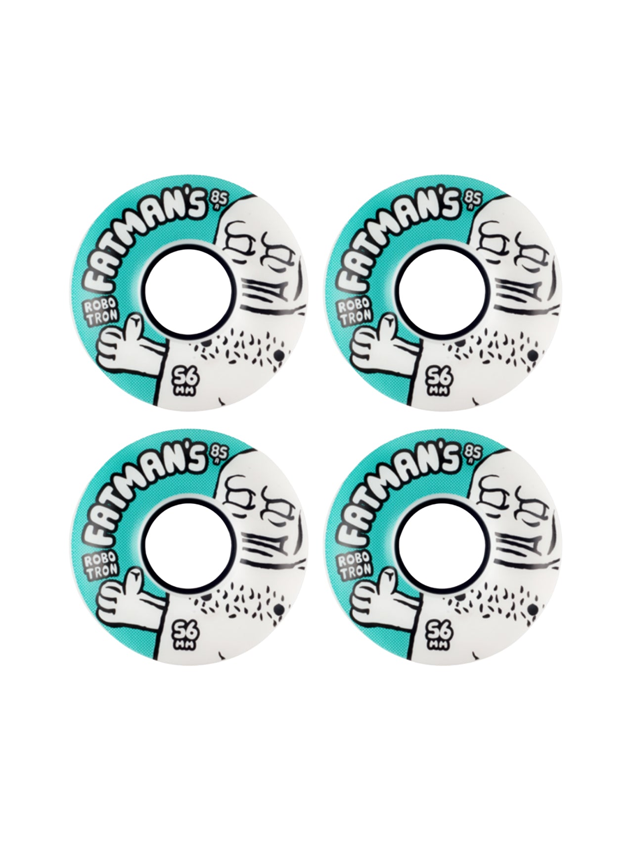 Robotron Cruiser Wheels "Fatman´s" 85a/56mm