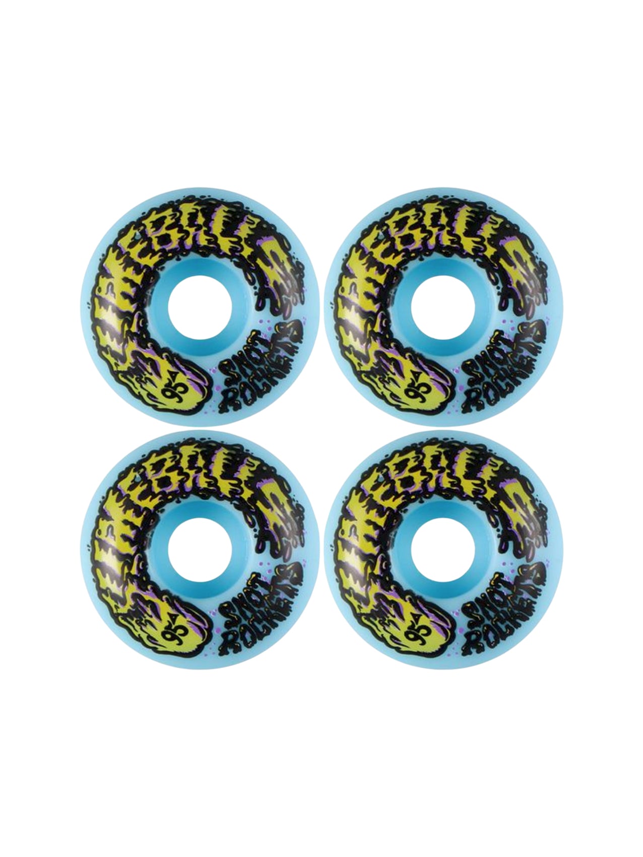 Santa Cruz Slime Balls Wheels "Snot Rockets" 53mm/95a