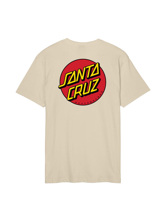 Santa Cruz T-Shirt "Classic Dot" Natural