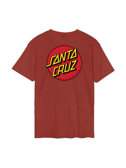 Santa Cruz T-Shirt "Classic Dot" Red