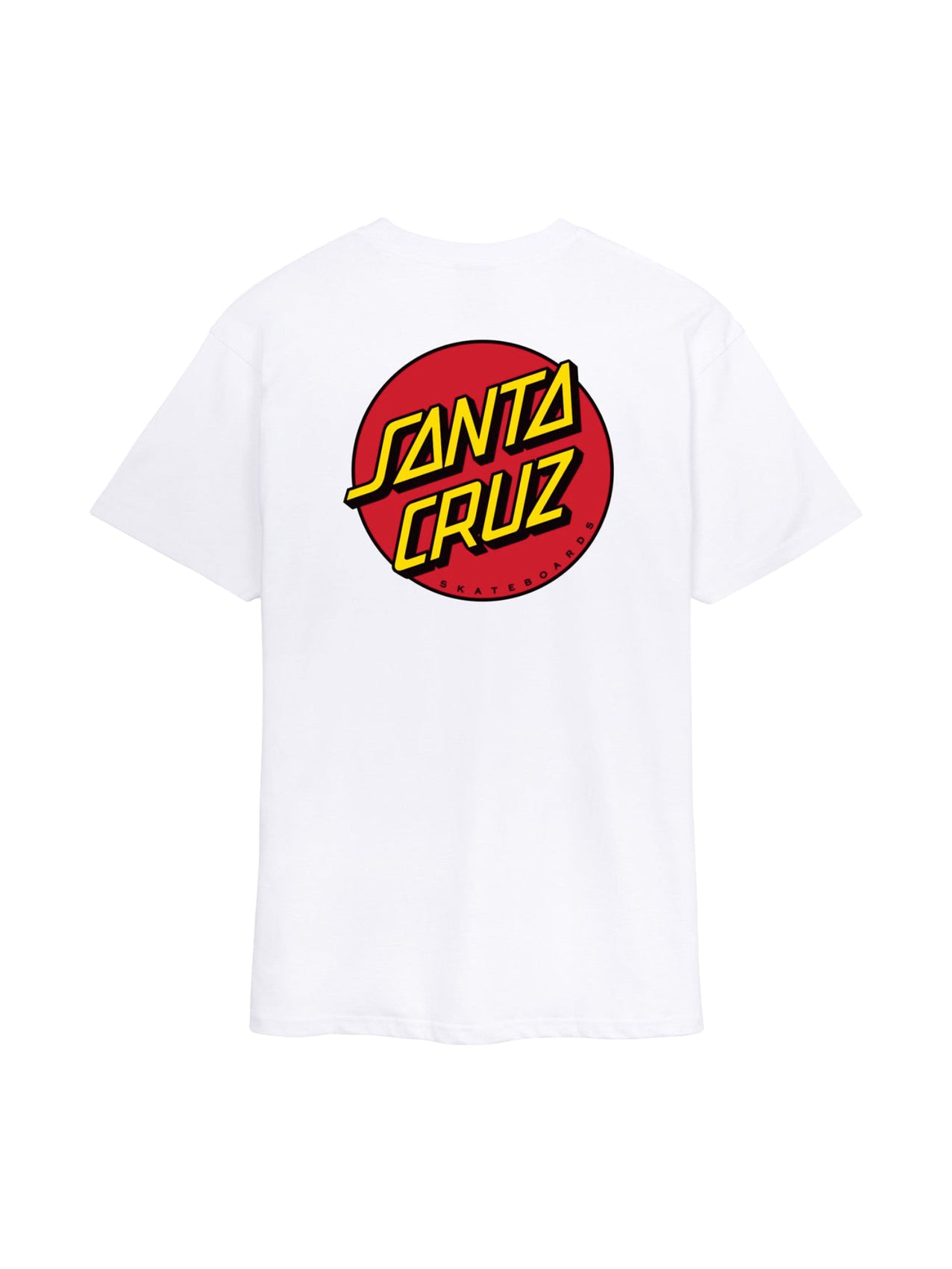 Santa Cruz T-Shirt "Classic Dot" White