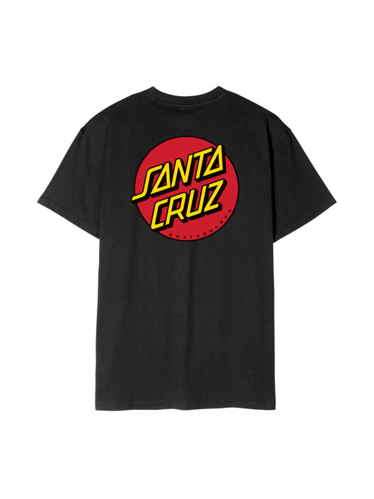 Santa Cruz T-Shirt "Classic Dot" Black