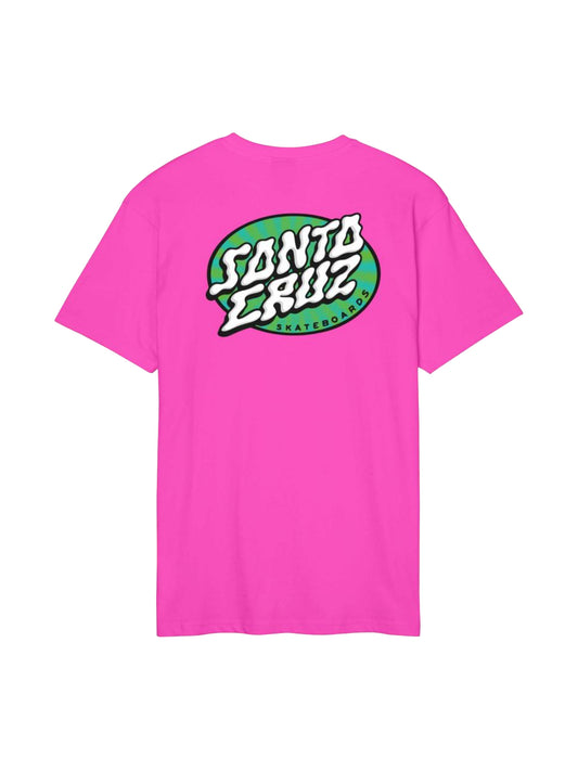 Santa Cruz T-Shirt "Vertigo Dot" Electric Pink