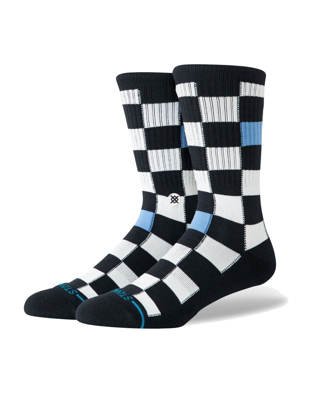 Stance "Chef Check Crew" Black Socken