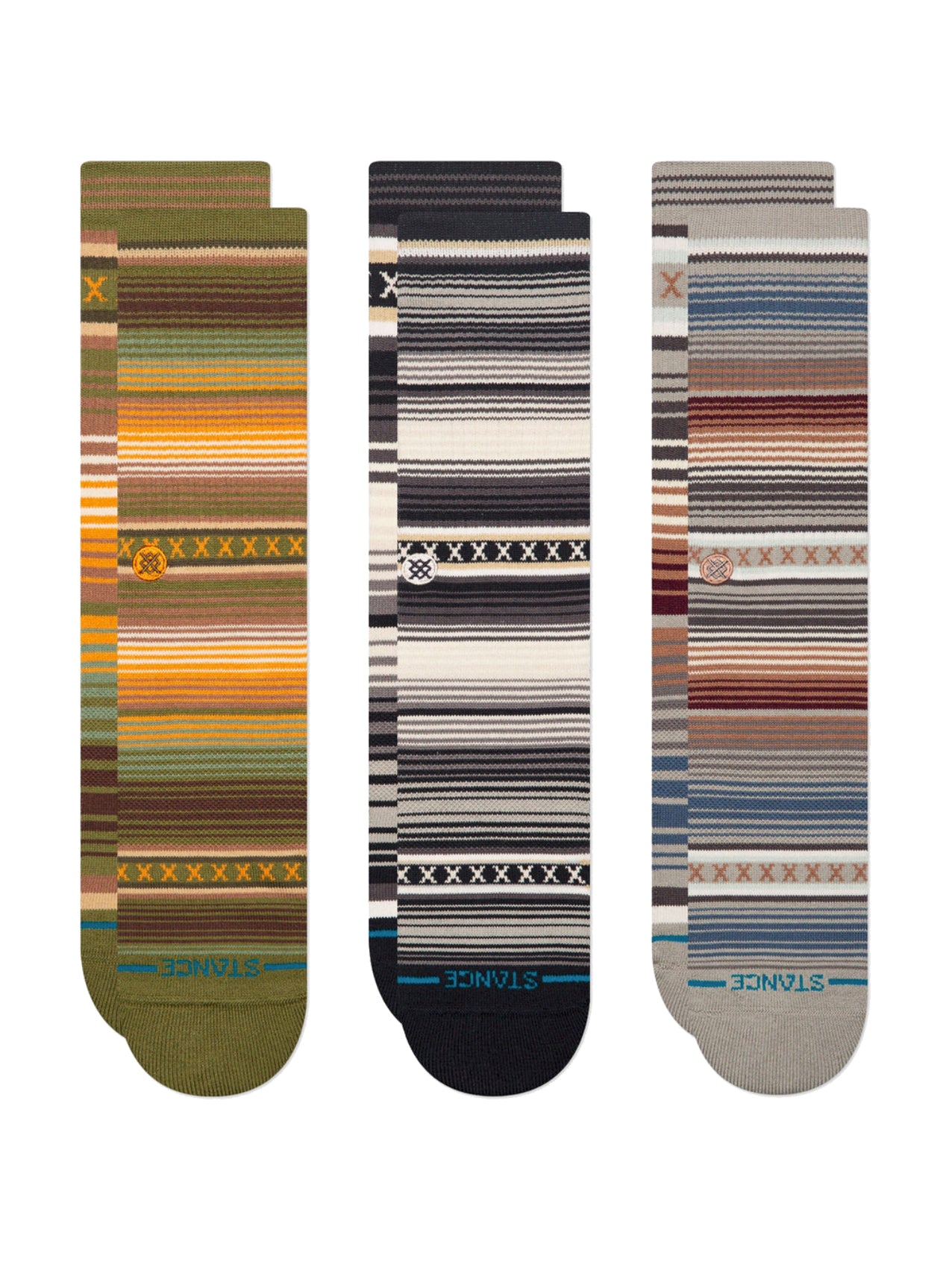 Stance "Curren Crew" 3Pack Socken