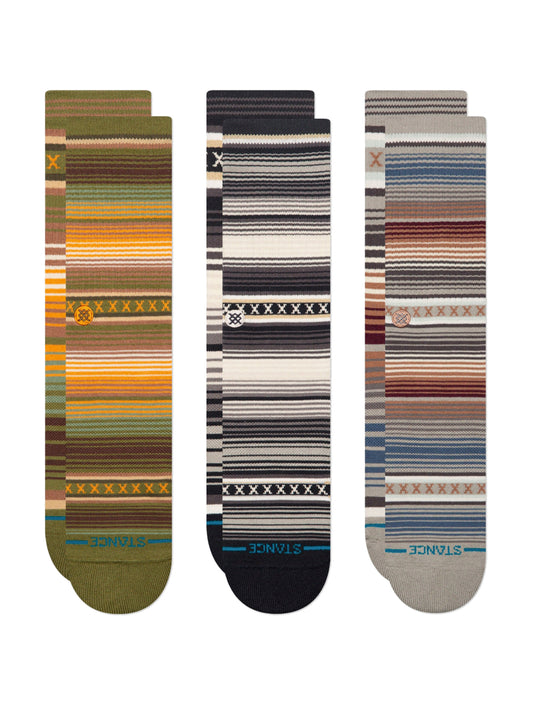 Stance "Curren Crew" 3Pack Socken