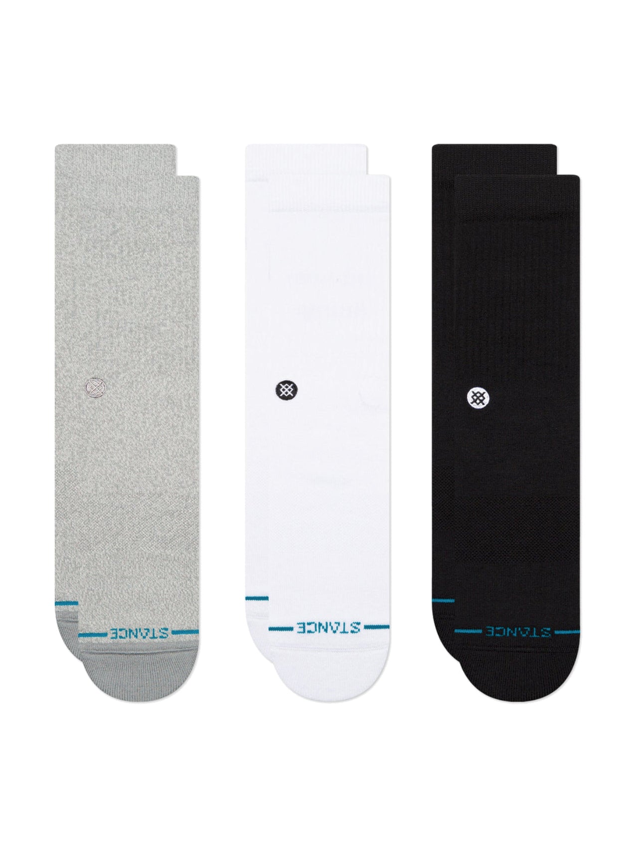 Stance "Icon Multi Crew" 3Pack Socken