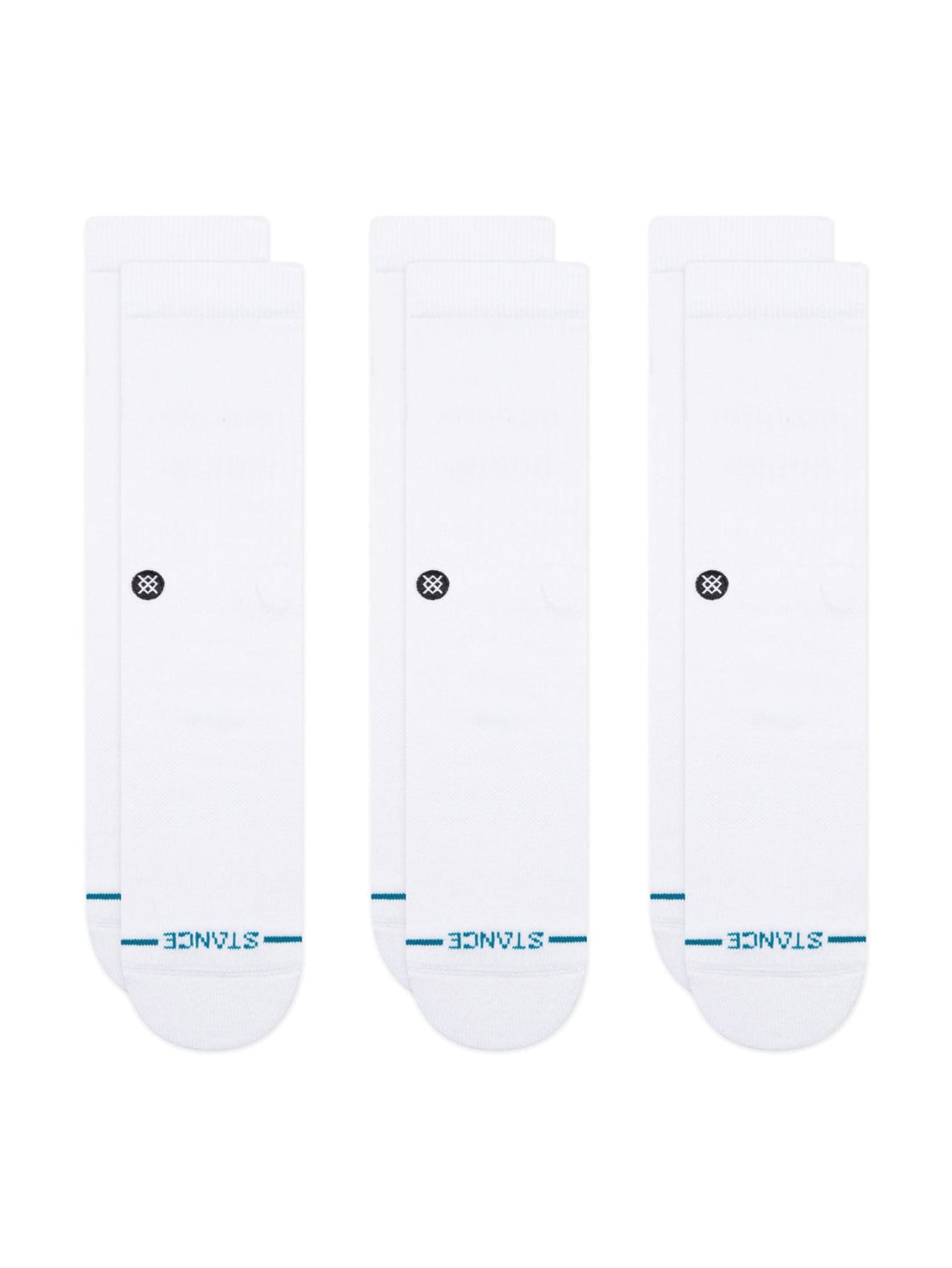 Stance "Icon White Crew" 3Pack Socken