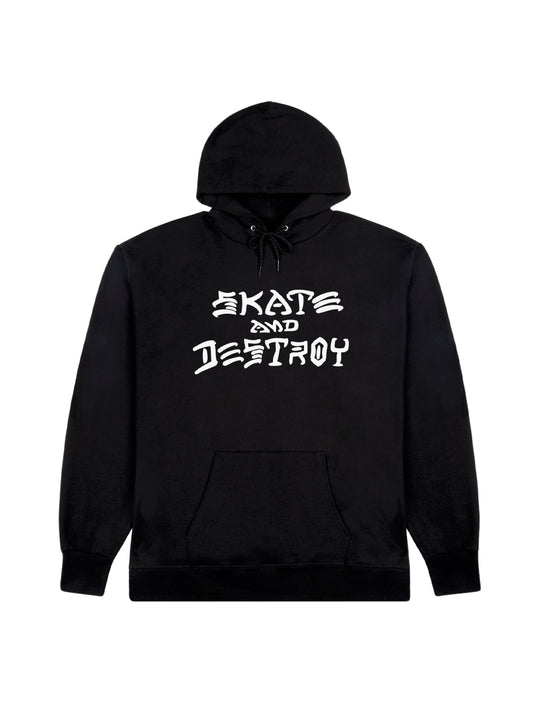 Thrasher Magazine "Skate and Destroy" Hoodie Black
