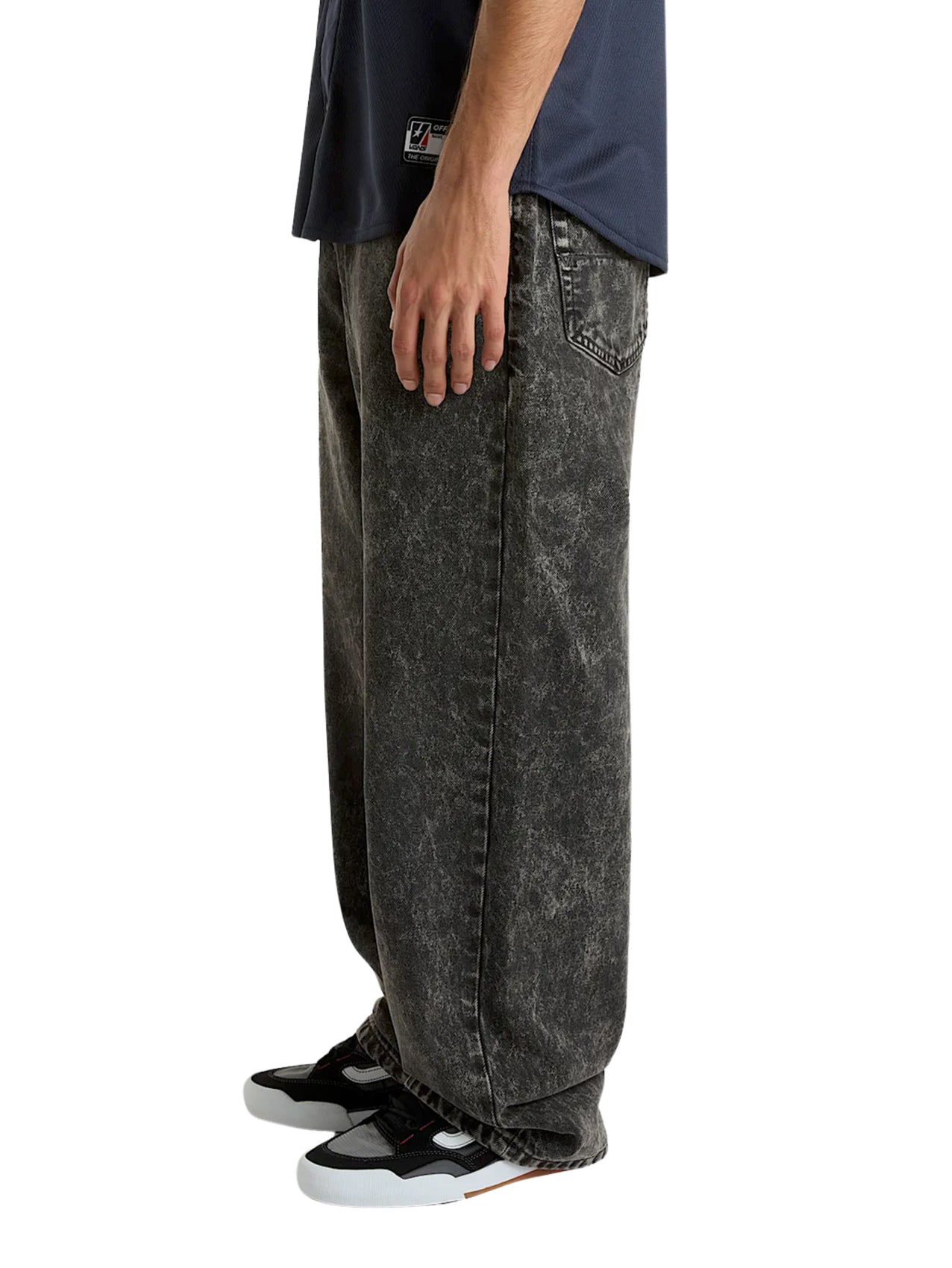 Vans "Check-5 Baggy" Denim Black