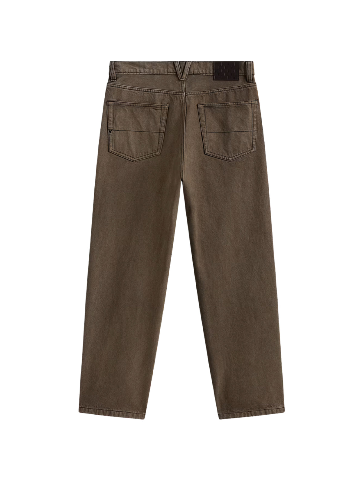 Vans "Skate Check-5 Loose" Denim Walnut Brown
