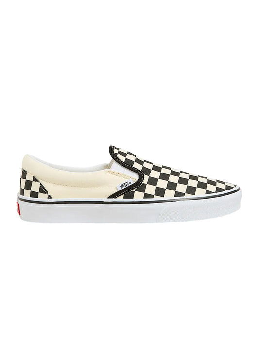 Vans "Checkerboard Classic Slip-On" Black/White