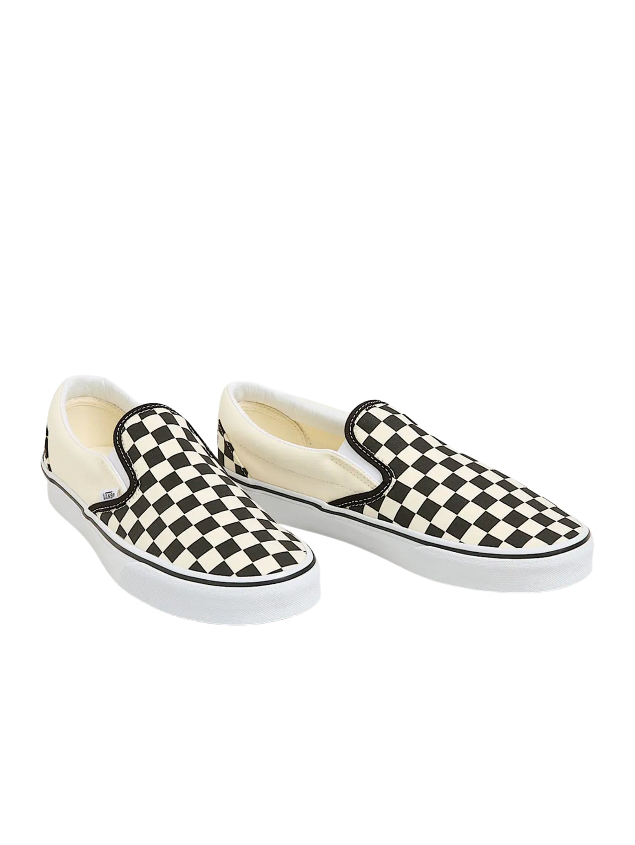 Vans "Checkerboard Classic Slip-On" Black/White